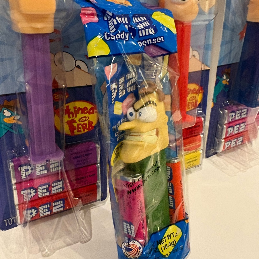Brand New Disney Phineas and Ferb Pez Dispenser Lot of 5 - Picture 10 of 12